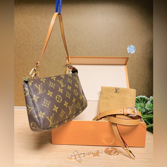 ✅AUTHENTIC BOXSET POCHETTE ACCESORIES LOUIS VUITTON - Picture 3 of 12